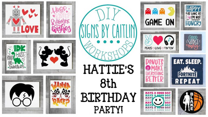 Hattie's 8th Birthday Party - November 9th