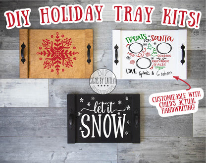 Holiday DIY Trays