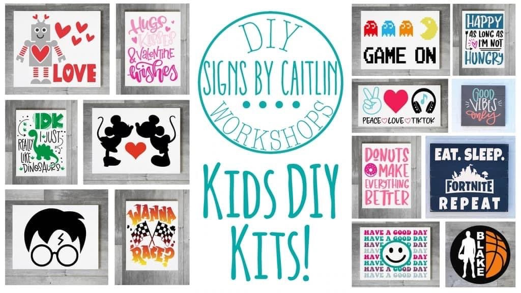 KIDS DIY To-Go Kits! – Signs by Caitlin