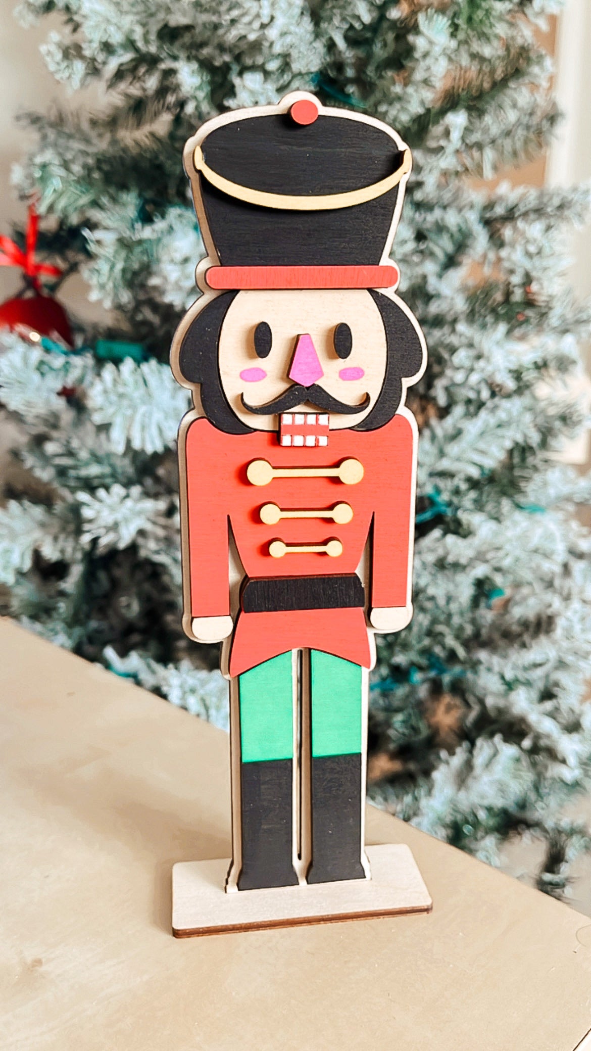 Nutcracker Wooden DIY Paint Kit