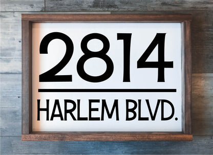 Custom Address Sign KITS