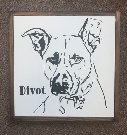 CUSTOM Pet Portrait SVG DIGITAL DOWNLOAD