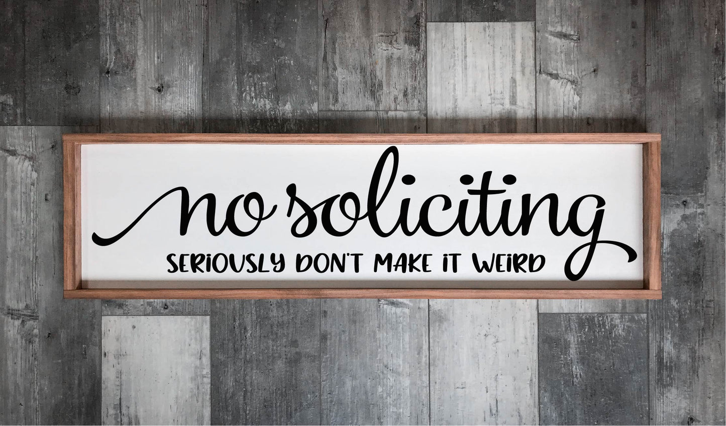 No Soliciting