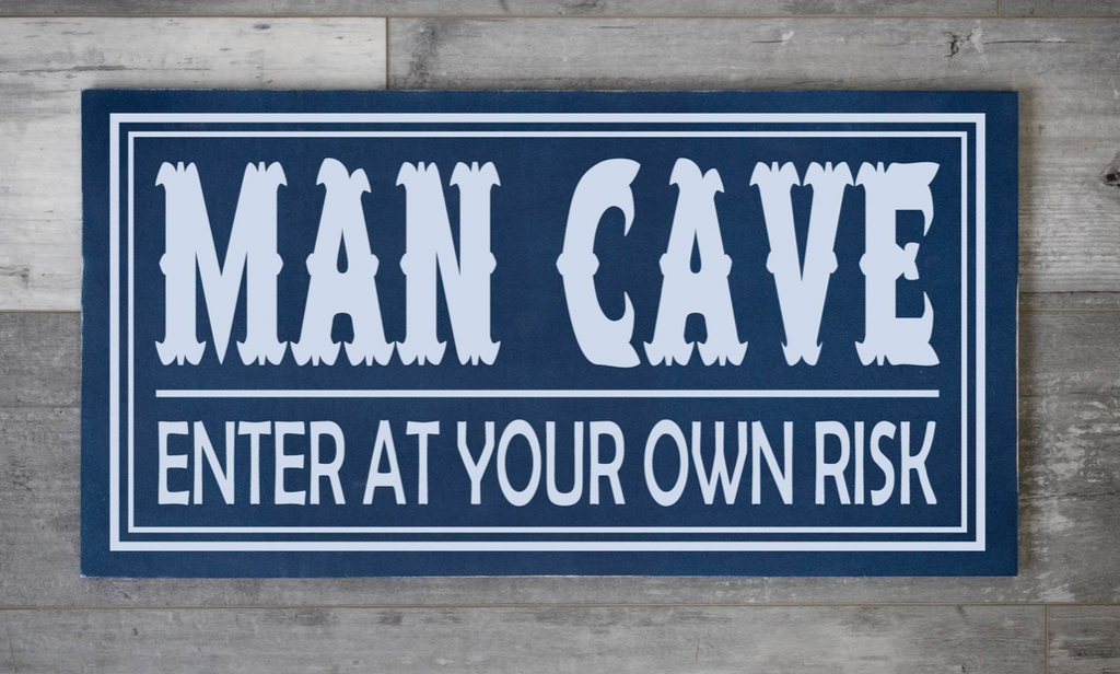 man cave signs