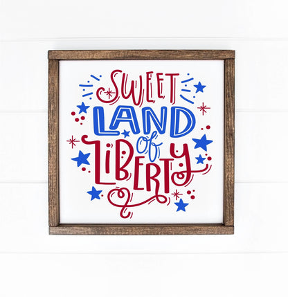 Sweet Land of Liberty 14x16