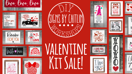 Valentine's Mini DIY Kits